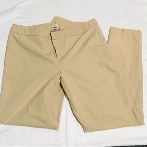 Ecru Khaki Skinny Pants